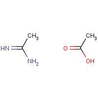 A-AMINO-A-IMINOETHANE ACETATE (CAS: 36896-17-0) - Chemical Structure and Molecular Formula 