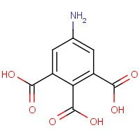 1-Aminobenzene-3,4,5-tricarboxylic acid (CAS: 37141-01-8) - Chemical Structure and Molecular Formula 