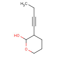 2-(3-BUTYNYLOXY)TETRAHYDRO-2 H-PYRAN (CAS: 40365-61-5) - Chemical Structure and Molecular Formula 