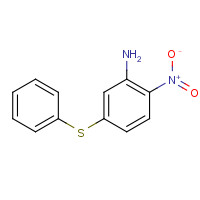 2-Nitro-5-(phenylthio)aniline (CAS: 43156-47-4) - Chemical Structure and Molecular Formula 
