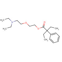 OXELADIN CITRATE (CAS: 52432-72-1) - Chemical Structure and Molecular Formula 