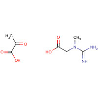 Creatine pyruvate (CAS: 55965-97-4) - Chemical Structure and Molecular Formula 