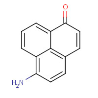 6-AMINO-1-PHENALENONE (CAS: 70402-14-1) - Chemical Structure and Molecular Formula 