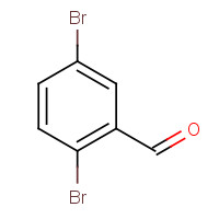 2,5-Dibromobenzaldehyde (CAS: 74553-29-0) - Chemical Structure and Molecular Formula 