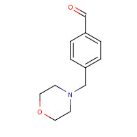 4-(MORPHOLINOMETHYL)BENZALDEHYDE chemical structure 4-(MORPHOLINOMETHYL)BENZALDEHYDE (CAS: 82413-63-6) - Chemical Structure and Molecular Formula