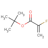 TERT-BUTYL 2-FLUOROACRYLATE (CAS: 85345-86-4) - Chemical Structure and Molecular Formula 