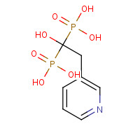 Risedronic acid (CAS: 105462-24-6) - Chemical Structure and Molecular Formula 