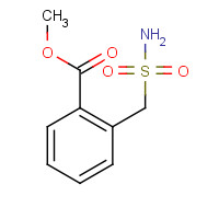 o-Carbomethoxybenzyl sulfonamide (CAS: 112941-26-1) - Chemical Structure and Molecular Formula 