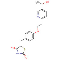 Hydroxypioglitazone (CAS: 146062-44-4) - Chemical Structure and Molecular Formula 