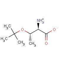 H-D-THR(TBU)-OH (CAS: 201274-81-9) - Chemical Structure and Molecular Formula 