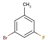 3-Fluoro-5-bromotoluene (CAS: 202865-83-6) - Chemical Structure and Molecular Formula 