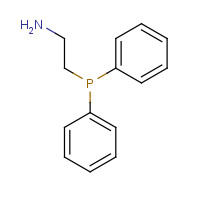 2-(DIPHENYLPHOSPHINO)ETHYLAMINE (CAS: 4848-43-5) - Chemical Structure and Molecular Formula 