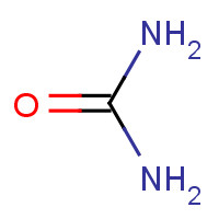 Urea (CAS: 57-13-6) - Chemical Structure and Molecular Formula 