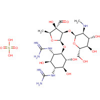 Streptomycin sulfate (CAS: 3810-74-0) - Chemical Structure and Molecular Formula 