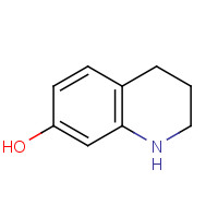 7-Hydroxy-1,2,3,4-tetrahydroquinoline (CAS: 58196-33-1) - Chemical Structure and Molecular Formula 
