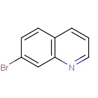 7-Bromoquinoline (CAS: 4965-36-0) - Chemical Structure and Molecular Formula 