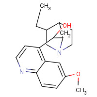 HYDROQUINIDINE (CAS: 1435-55-8) - Chemical Structure and Molecular Formula 