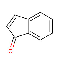 1H-Inden-1-one (CAS: 480-90-0) - Chemical Structure and Molecular Formula 