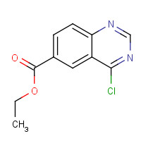 ethyl 4-chloroquinazoline-6-carboxylate (CAS: 155960-94-4) - Chemical Structure and Molecular Formula 
