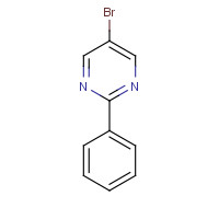 5-BROMO-2-PHENYLPYRIMIDINE (CAS: 38696-20-7) - Chemical Structure and Molecular Formula 