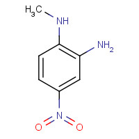 N1-Methyl-4-nitro-o-phenyldiamin (CAS: 41939-61-1) - Chemical Structure and Molecular Formula 