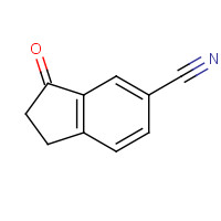 6-Cyano-1-indanone (CAS: 69975-66-2) - Chemical Structure and Molecular Formula 