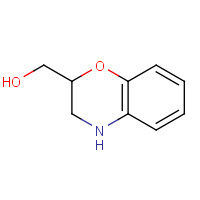 3,4-DIHYDRO-2H-1,4-BENZOXAZIN-2-YLMETHANOL (CAS: 82756-74-9) - Chemical Structure and Molecular Formula 