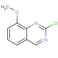 2-chloro-8-methoxyquinazoline (CAS: 944060-66-6) - Chemical Structure and Molecular Formula 