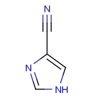 1H-Imidazole-4-carbonitrile (CAS: 57090-88-7) - Chemical Structure and Molecular Formula 