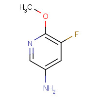 5-FLUORO-6-METHOXY-PYRIDIN-3-YLAMINE (CAS: 886372-63-0) - Chemical Structure and Molecular Formula 