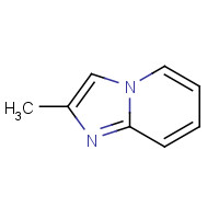 2-Methylimidazo[1,2-a]pyridine (CAS: 934-37-2) - Chemical Structure and Molecular Formula 