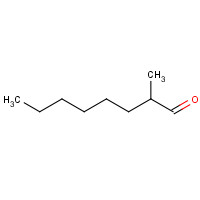 2-METHYL OCTANAL (CAS: 7786-29-0) - Chemical Structure and Molecular Formula 