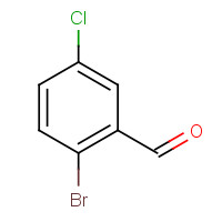 2-Bromo-5-chlorobenzaldehyde (CAS: 84459-33-6) - Chemical Structure and Molecular Formula 