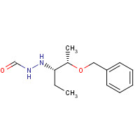 2-[(1S,2S)-1-Ethyl-2-(phenylmethoxy)propyl]hydrazinecarboxaldehyde (CAS: 170985-85-0) - Related Chemical Product