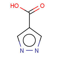 4-PYRAZOLECARBOXYLIC ACID (CAS: 37718-11-9) - Chemical Structure and Molecular Formula 