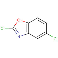 2,5-Dichlorobenzooxazole (CAS: 3621-81-6) - Chemical Structure and Molecular Formula 