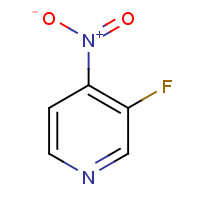 3-Fluoro-4-nitropyridine (CAS: 13505-01-6) - Chemical Structure and Molecular Formula 