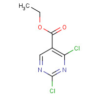 ethyl 2,4-dichloropyrimidine-5-carboxylate (CAS: 51940-64-8) - Chemical Structure and Molecular Formula 