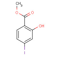 METHYL 4-IODOSALICYLATE (CAS: 18179-39-0) - Chemical Structure and Molecular Formula 