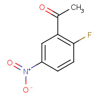 1-(2-Fluoro-5-nitrophenyl)ethan-1-one (CAS: 79110-05-7) - Chemical Structure and Molecular Formula 