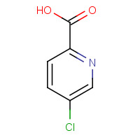 5-Chloropyridine-2-carboxylic acid (CAS: 86873-60-1) - Chemical Structure and Molecular Formula 