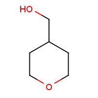 (TETRAHYDRO-2H-PYRAN-4-YL)METHANOL (CAS: 14774-37-9) - Chemical Structure and Molecular Formula 