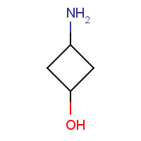 (TRANS)-3-AMINOCYCLOBUTANOL (CAS: 1036260-45-3) - Chemical Structure and Molecular Formula 