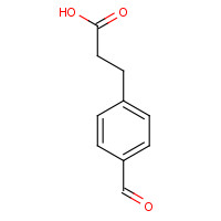 3-(4-FORMYLPHENYL)PROPANOIC ACID (CAS: 34961-64-3) - Chemical Structure and Molecular Formula 