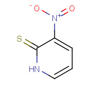 3-Nitro-2-pyridinethiol (CAS: 38240-29-8) - Chemical Structure and Molecular Formula 