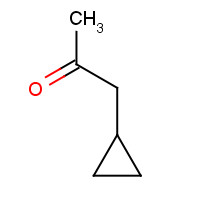 1-CYCLOPROPYL-PROPAN-2-ONE (CAS: 4160-75-2) - Chemical Structure and Molecular Formula 