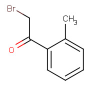 2'-METHYLPHENACYL BROMIDE (CAS: 51012-65-8) - Chemical Structure and Molecular Formula 
