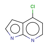 4-Chloro-7-azaindole (CAS: 55052-28-3) - Chemical Structure and Molecular Formula 