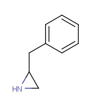 2-benzylaziridine (CAS: 13906-90-6) - Chemical Structure and Molecular Formula 