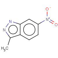 3-Methyl-6-nitroindazole (CAS: 6494-19-5) - Chemical Structure and Molecular Formula 